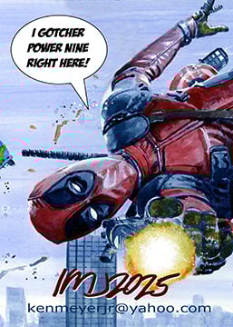 Custom Card Sleeves Deadpool