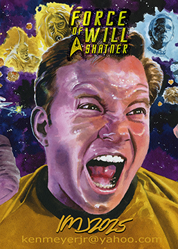 Custom Card Sleeves Force of Will (Shatner)