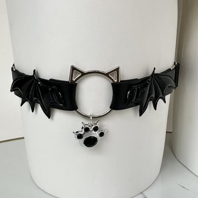 Devil wing leg ring cosplay punk sexy cat paw jk leg accessory