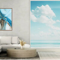 Tranquil Tides Abstract Art Print - Thumbnail 3