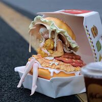 Bishoujo ArTToy by Weartdoing "The Sleeping Beauty-Burger Fairies-Black"  - Thumbnail 6