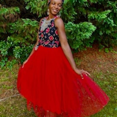 Summer soirée halter tulle dress - Thumbnail 2
