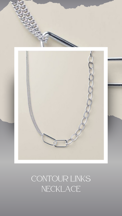 Contour Links Necklace