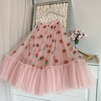 Romantic Tulle Midi Skirt Holiday Outfit Women Black Midi Tulle Skirt Wedding Party Skirt Plus Size Custom - Thumbnail 5