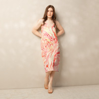 Tie-strap midi dress - Interior - Thumbnail 9