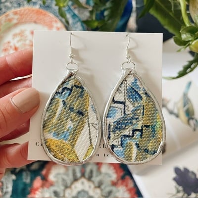 “woven together” earrings no.18