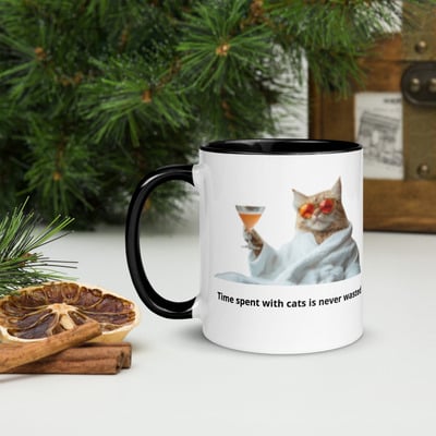 Appetizer lover Mug with Color Inside