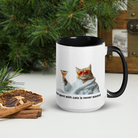 Appetizer lover Mug with Color Inside - Thumbnail 4