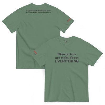 Libertarians are right about everything