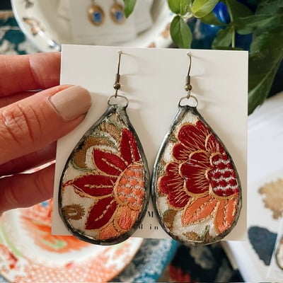 “woven together” earrings no.25