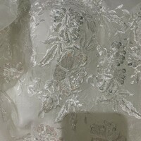 White Tulle Floral Wedding Dresses with Long Sleeve Ball Gown Lace Applique Off-Shoulder vestido de noiva 3D Flowers Bride Dress - Thumbnail 5