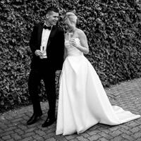 Elegant Sheath Boho Beach Wedding Dress Bridal Gown Wedding Gown - Thumbnail 4