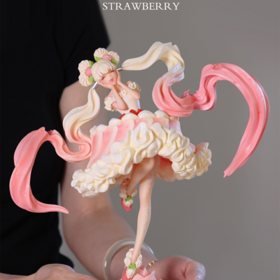 Bishojo arttoy "cake fairies-strawberry" by sanktoys & weartdoing - Thumbnail 1