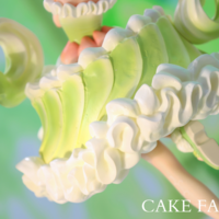 Bishojo ArTToy "Cake Fairies-Matcha" by SankToys & Weartdoing - Thumbnail 6