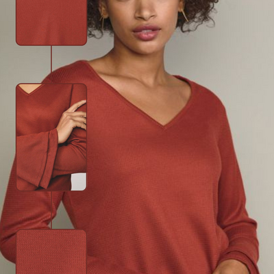 Bell sleeve top - final sale