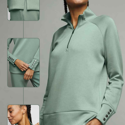 Quarter zip pullover - final sale