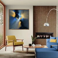 After Midnight Abstract Art Print - Thumbnail 2
