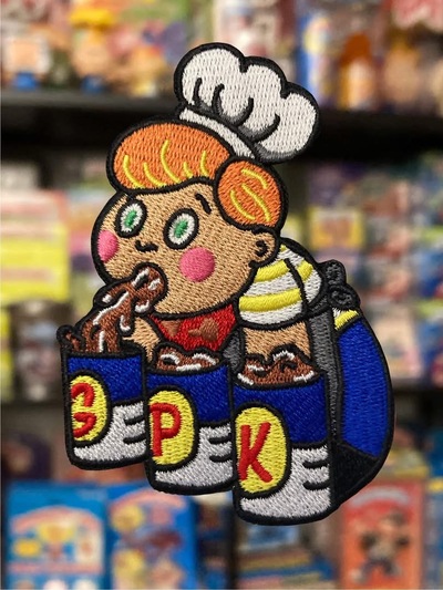 Garbage Patch Kid Up Chuck Patch (Iron-on)