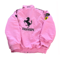 VINTAGE "FERRARI" F1 JACKET PINK - Thumbnail 1