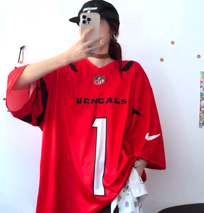 BENGALS OVERSIZED JERSEY TSHIRT