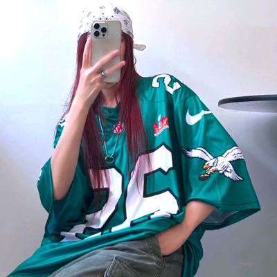 Barkley n f l oversized jersey tshirt