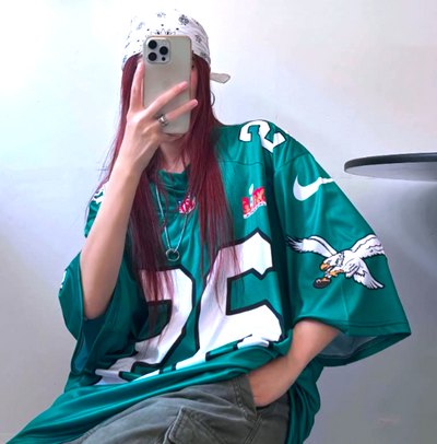 BARKLEY N F L OVERSIZED JERSEY TSHIRT