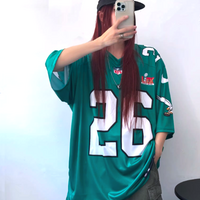 BARKLEY N F L OVERSIZED JERSEY TSHIRT - Thumbnail 1