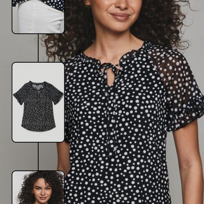 Polka dot top - final sale - Thumbnail 5