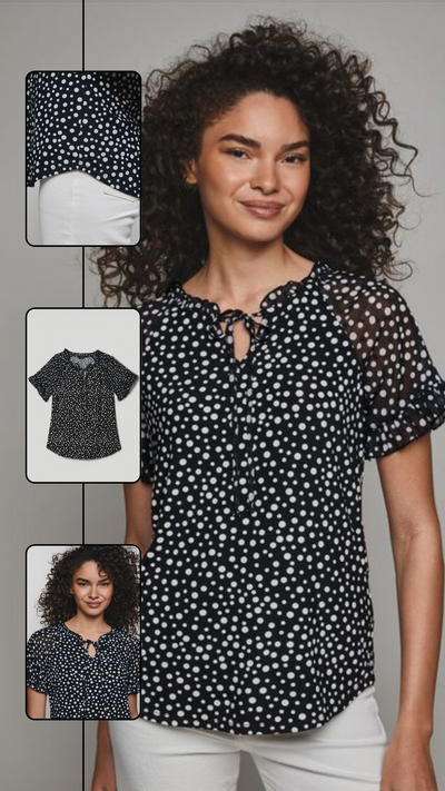 Polka Dot Top - FINAL SALE