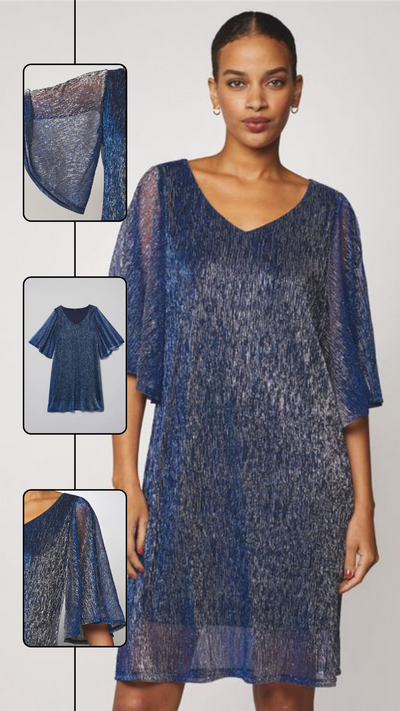 Sheer Holiday Dress - FINAL SALE