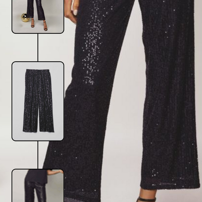 Sequin pant - final sale - Thumbnail 4