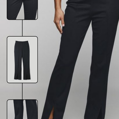 Split-hem pants - final sale - Thumbnail 1