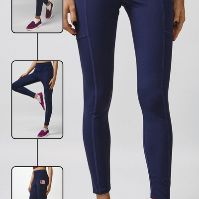Navy sporty leggings - final sale