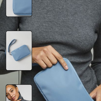 Nylon wristlet - final sale