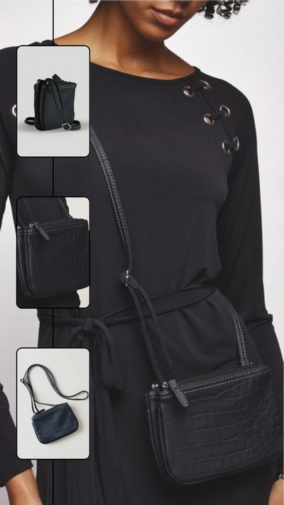 Embossed Crossbody Bag - FINAL SALE