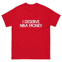 I DESERVE NBA MONEY Short Sleeve - Thumbnail 2