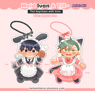 AlienStage - Ivantill maid keychain