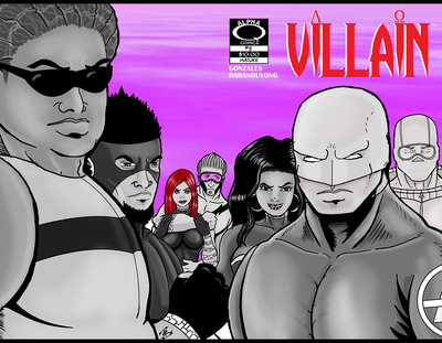 *NEW* VILLAIN #8 - HEROES Cover