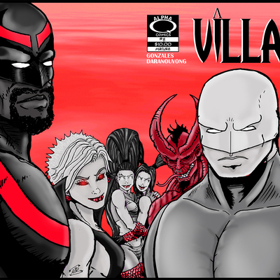 *new* villain #8 - villains cover