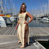 Coatlicue - frayed dress - Thumbnail 2