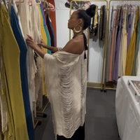 Xochiquetzalis - frayed kimono - Thumbnail 1