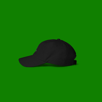 Sci Fi Human Baseball Cap Black - Thumbnail 2