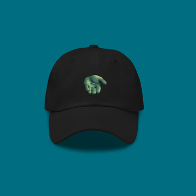 Sci Fi Blue Candy Baseball Cap Black