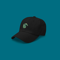 Sci Fi Blue Candy Baseball Cap Black - Thumbnail 1