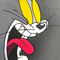 Tetraptych Painting by David Gomez "Tom's Scream"  - Thumbnail 7