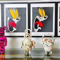 Tetraptych Painting by David Gomez "Tom's Scream"  - Thumbnail 3