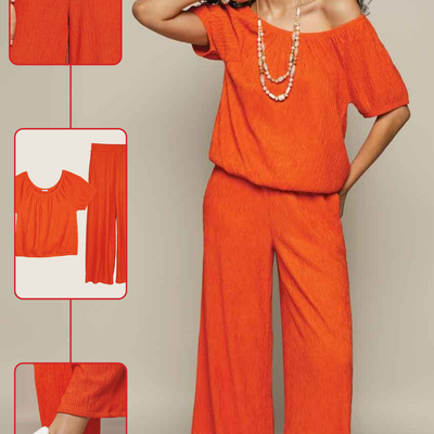 Summer rib 2-piece set - final sale - Thumbnail 1