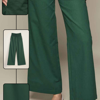 Linen pull-on pant
