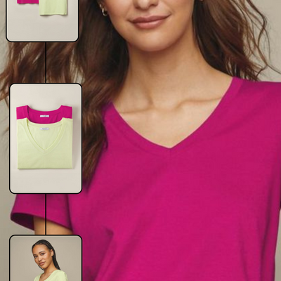 2-pack v-neck tees - final sale