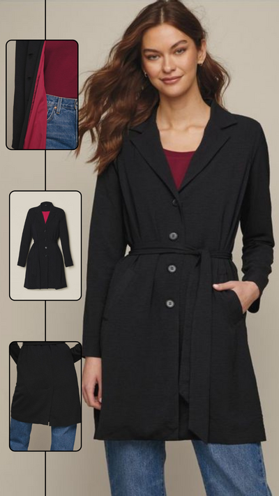 Lightweight Trench Coat - CLEARANCE